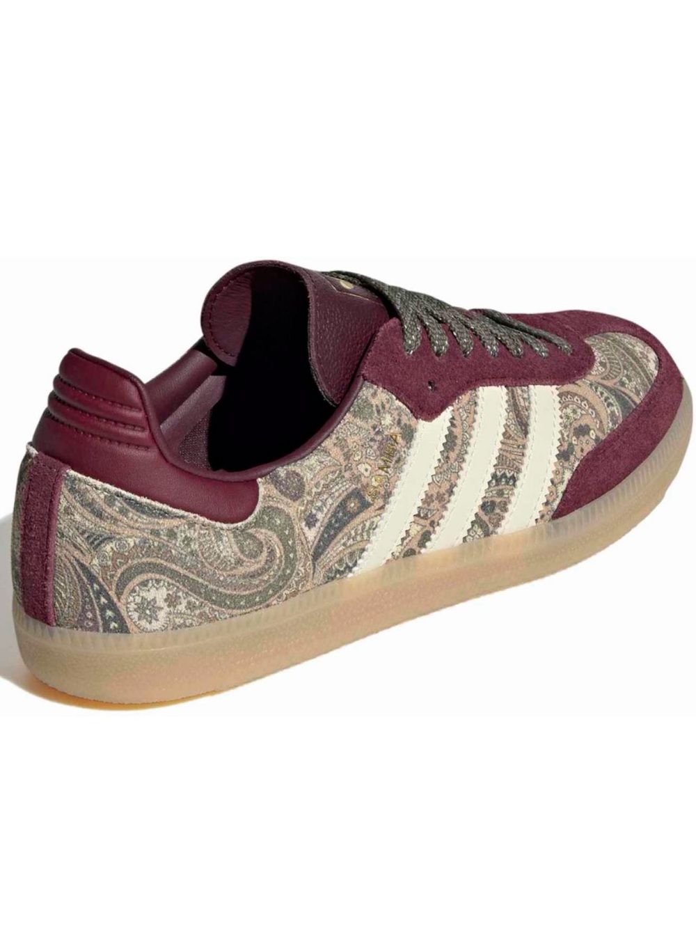 💐 LIBERTY LONDON X ADIDAS SAMBA MAROON 💐 - Picture 3 of 3